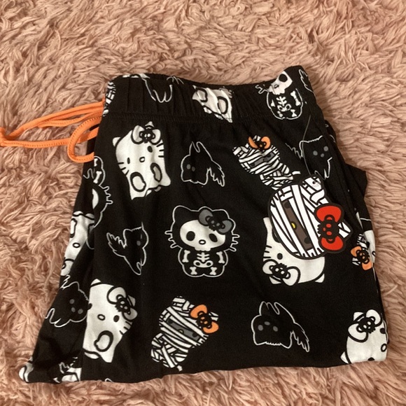 Hello Kitty Halloween Pajama Pants - Picture 3 of 4